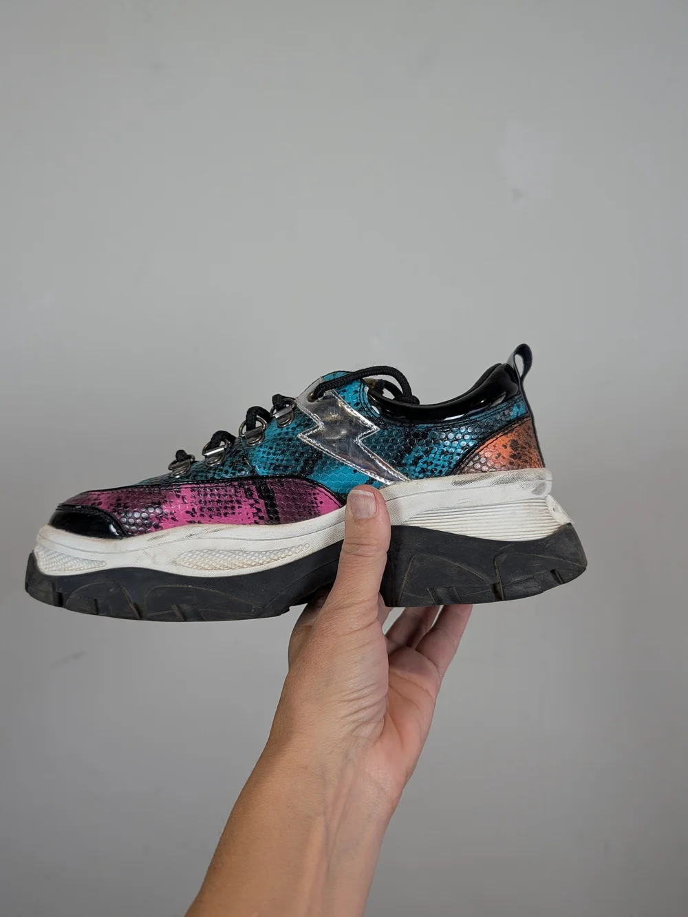Skechers Women's Master Medusa Punkrose Sneakers, Size 7